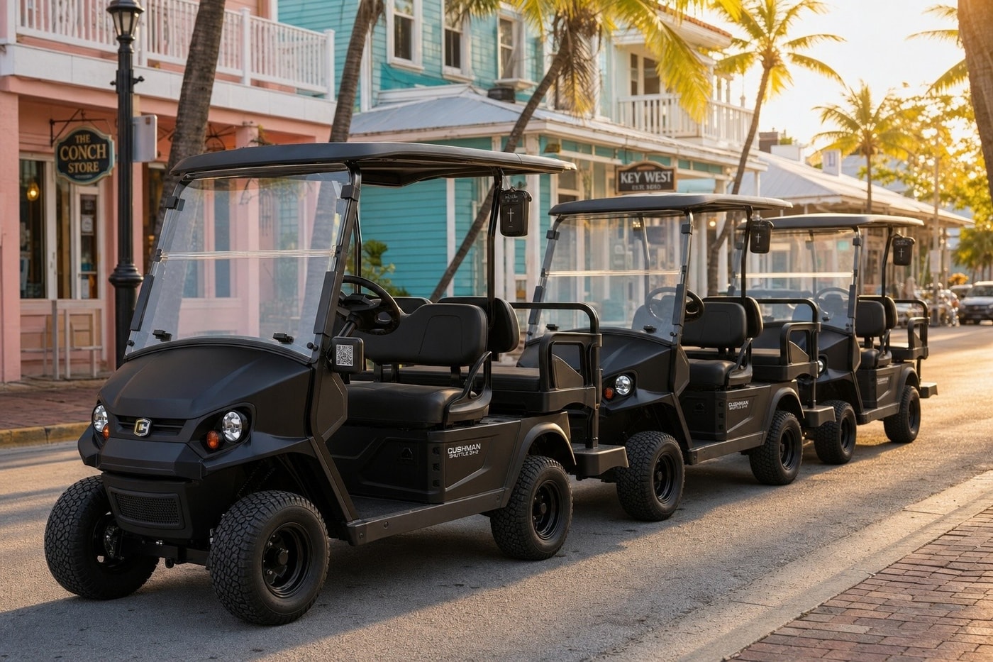 Conch Cart 4 passenger gas golf cart